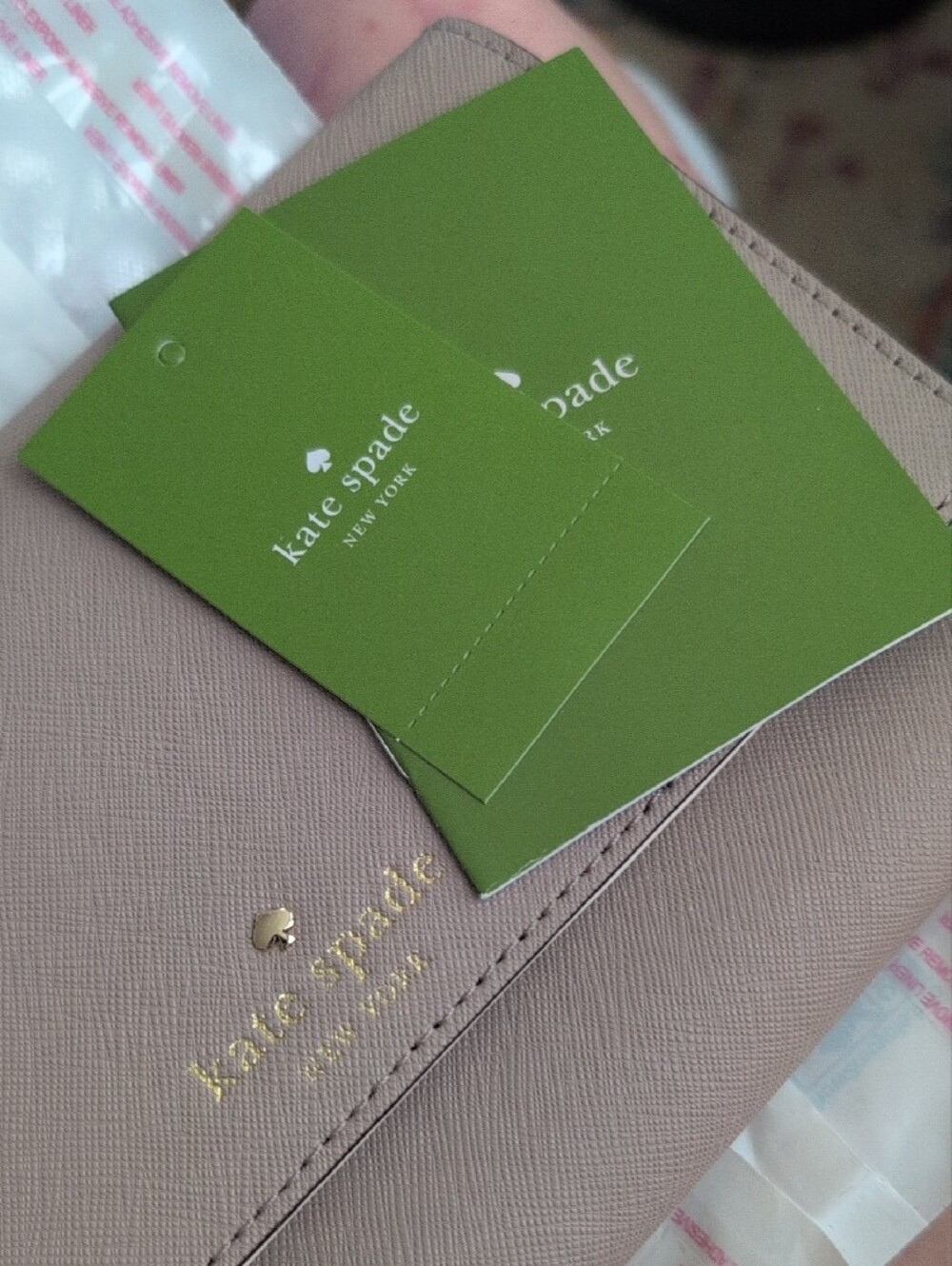 Kate Spade New York Blush Saffiano Leather Wallet/Clutch - Picture 6 of 6